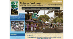 Desktop Screenshot of historickailuavillage.com